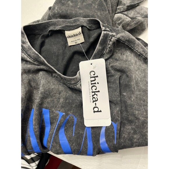 Chicka-d Kansas Jayhawks The Big Shirt Size XL New With Tags - Picture 7 of 9